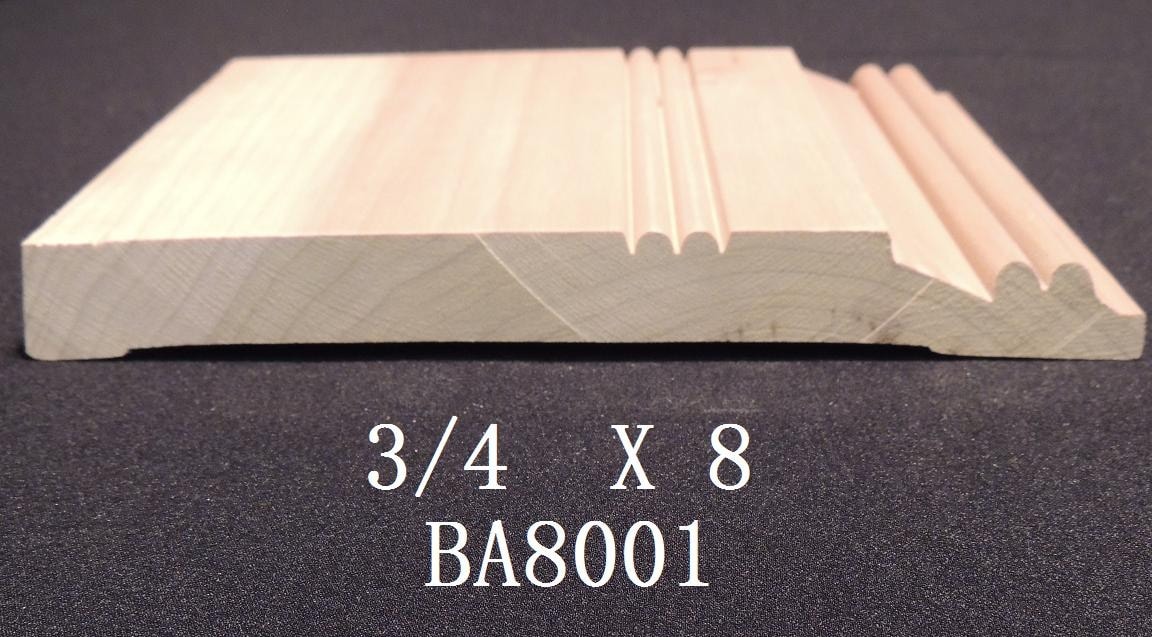 Baseboard profile BA8001