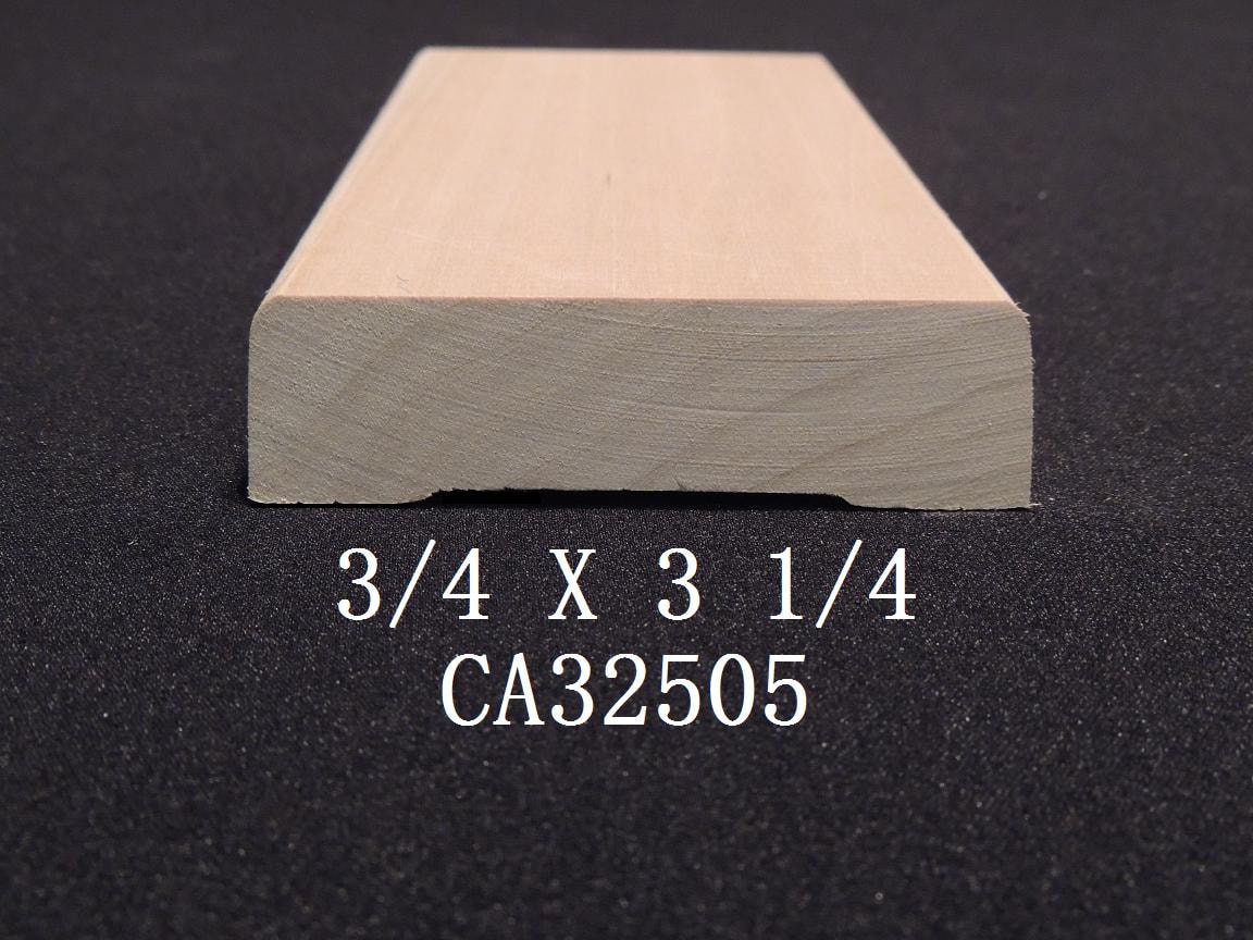 CA32505 — 3/4 X 3 1/4 wood casing profile