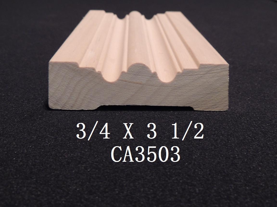 CA3503 — 3/4 X 3 1/2 wood casing profile