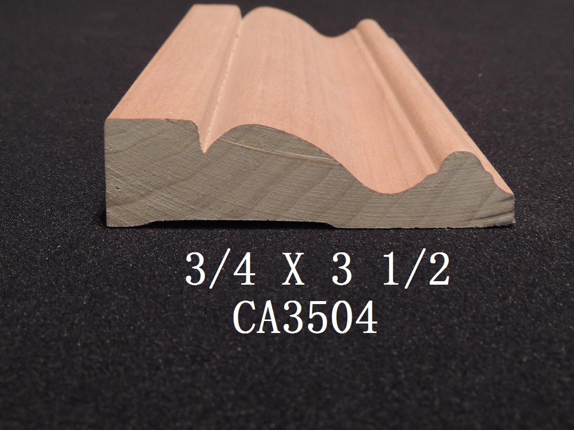 CA3504 — 3/4 X 3 1/2 wood casing profile