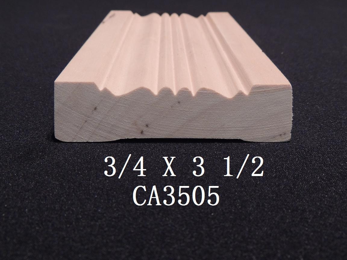 CA3505 — 3/4 X 3 1/2 wood casing profile