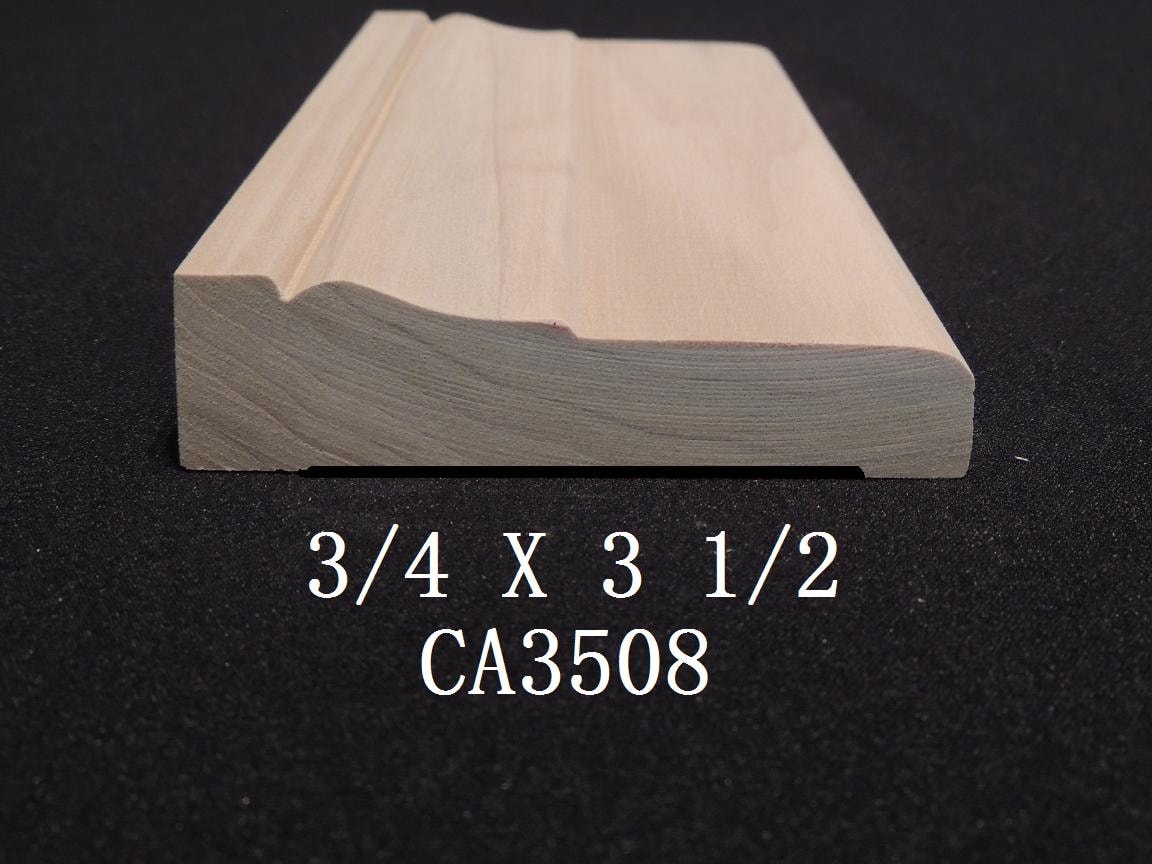 CA3508 — 3/4 X 3 1/2 wood casing profile