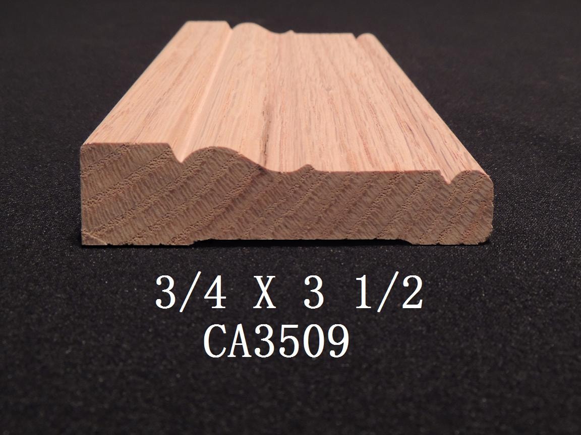 CA3509 — 3/4 X 3 1/2 wood casing profile