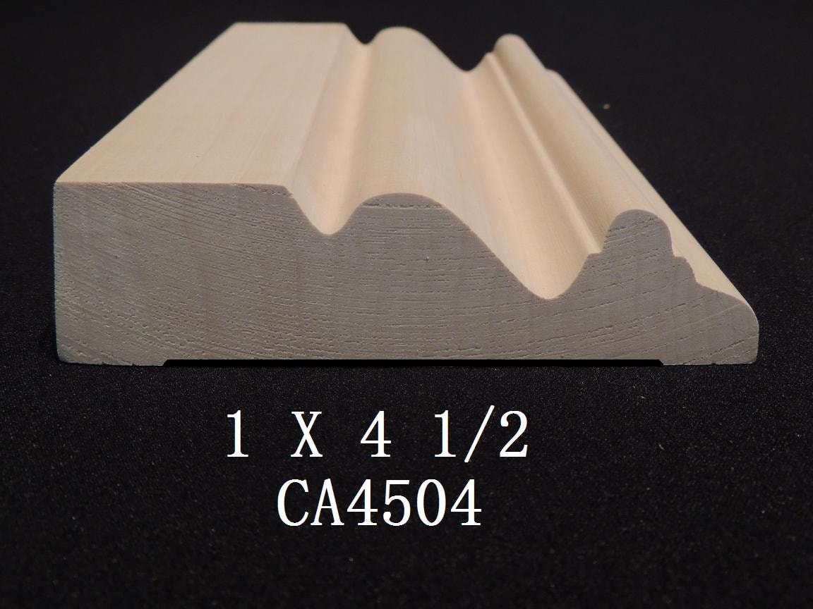 CA4504 — 1 X 4 1/2 wood casing profile
