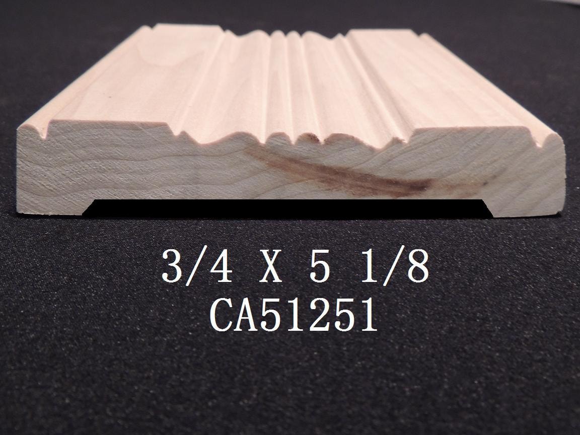 CA51251 — 3/4 X 5 1/8 wood casing profile